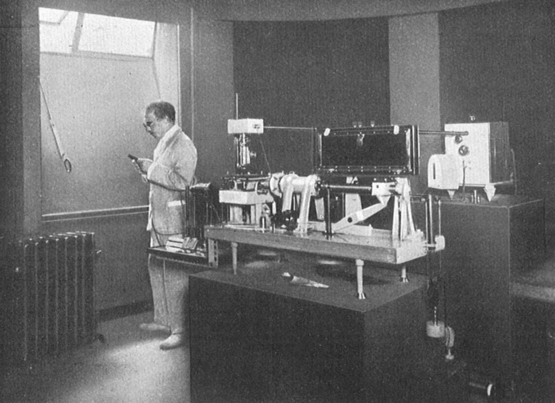 Mikrophotometer aus dem Einsteinturm 1927